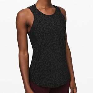 Lululemon Sculpt Tank Leopard Animal Camo